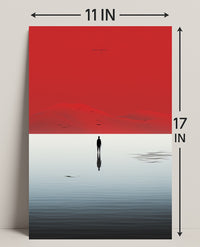 Solitary Reflection Poster