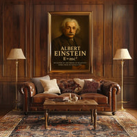 Albert Einstein Developer Of The Poster