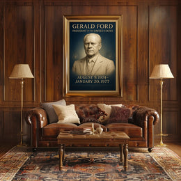 Gerald Ford – President of the United States Poster PosterGoat