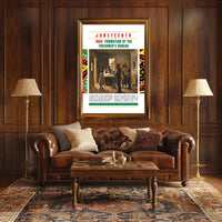 Black History Freedmen's Bureau 1865 Cultural Heritage Poster