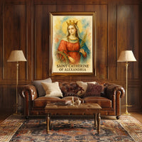 Saint Catherine of Alexandria Poster