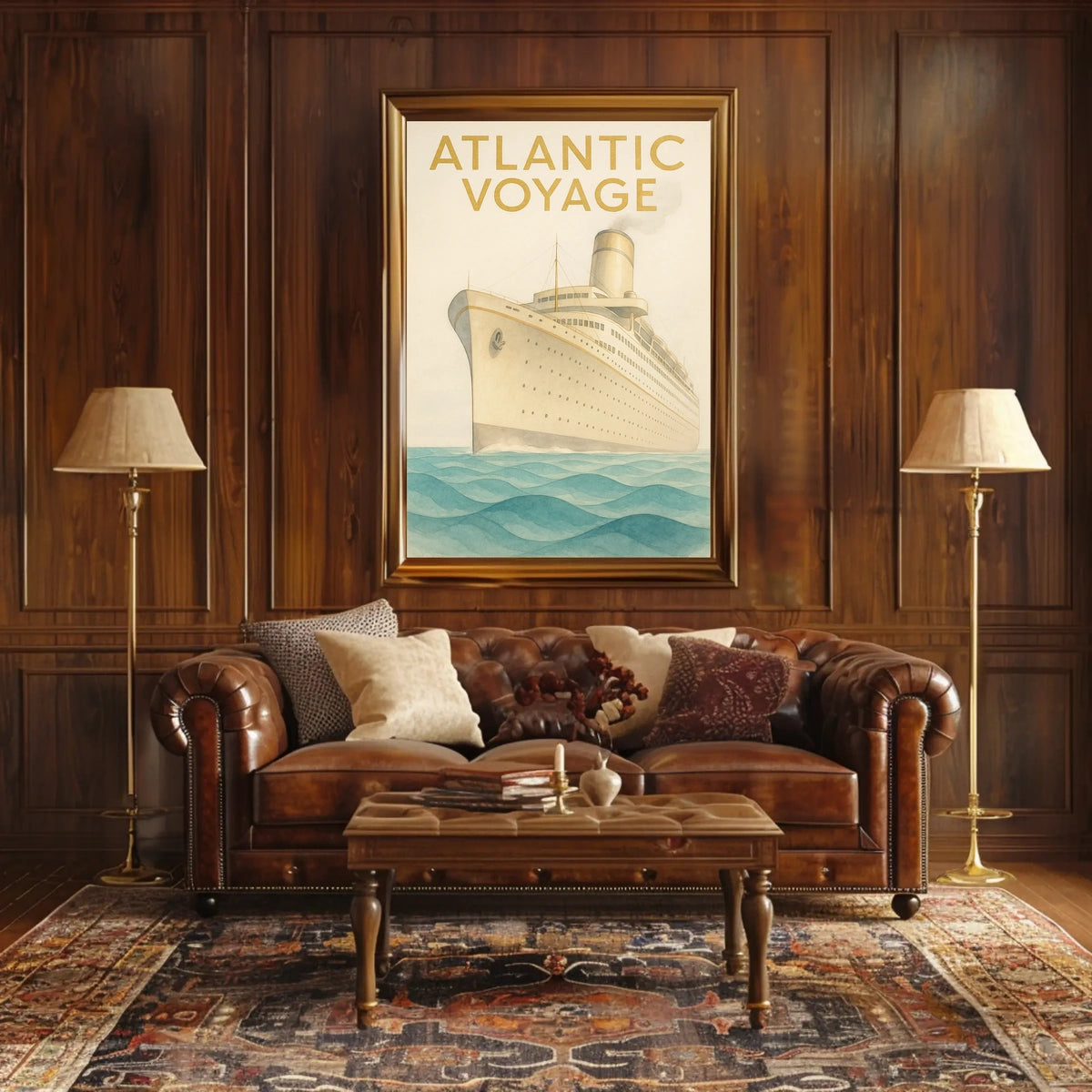 Atlantic Voyage Poster
