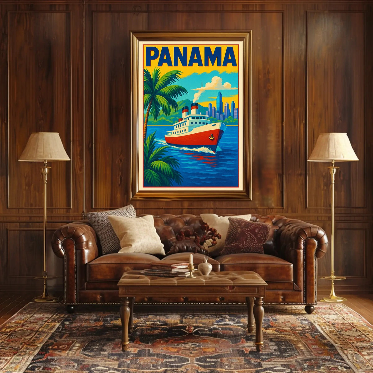 Panama Travel Poster