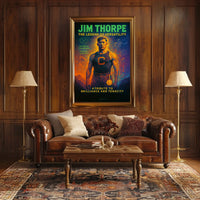 Jim Thorpe The Legend Of Versatility Poster