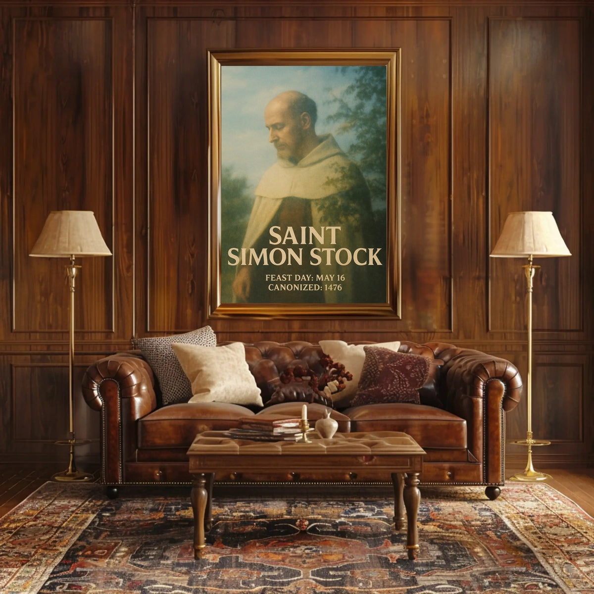 Saint Simon Stock Poster