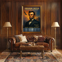 Abraham Lincoln Leadership Portrait: Historical or Presidential Poster