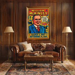 William McKinley 25th President Poster PosterGoat