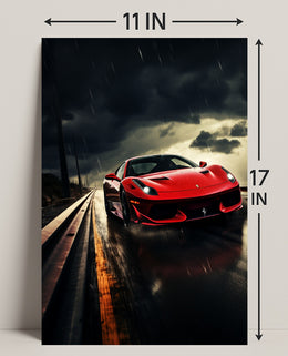 Speed And Storm Poster