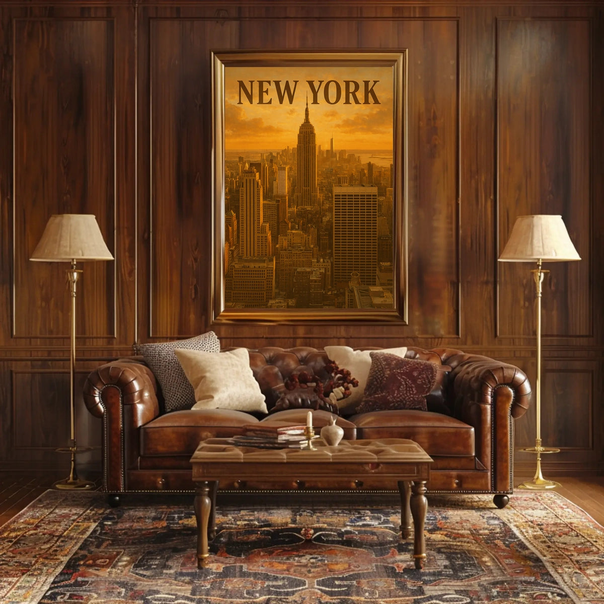 New York Skyline Poster