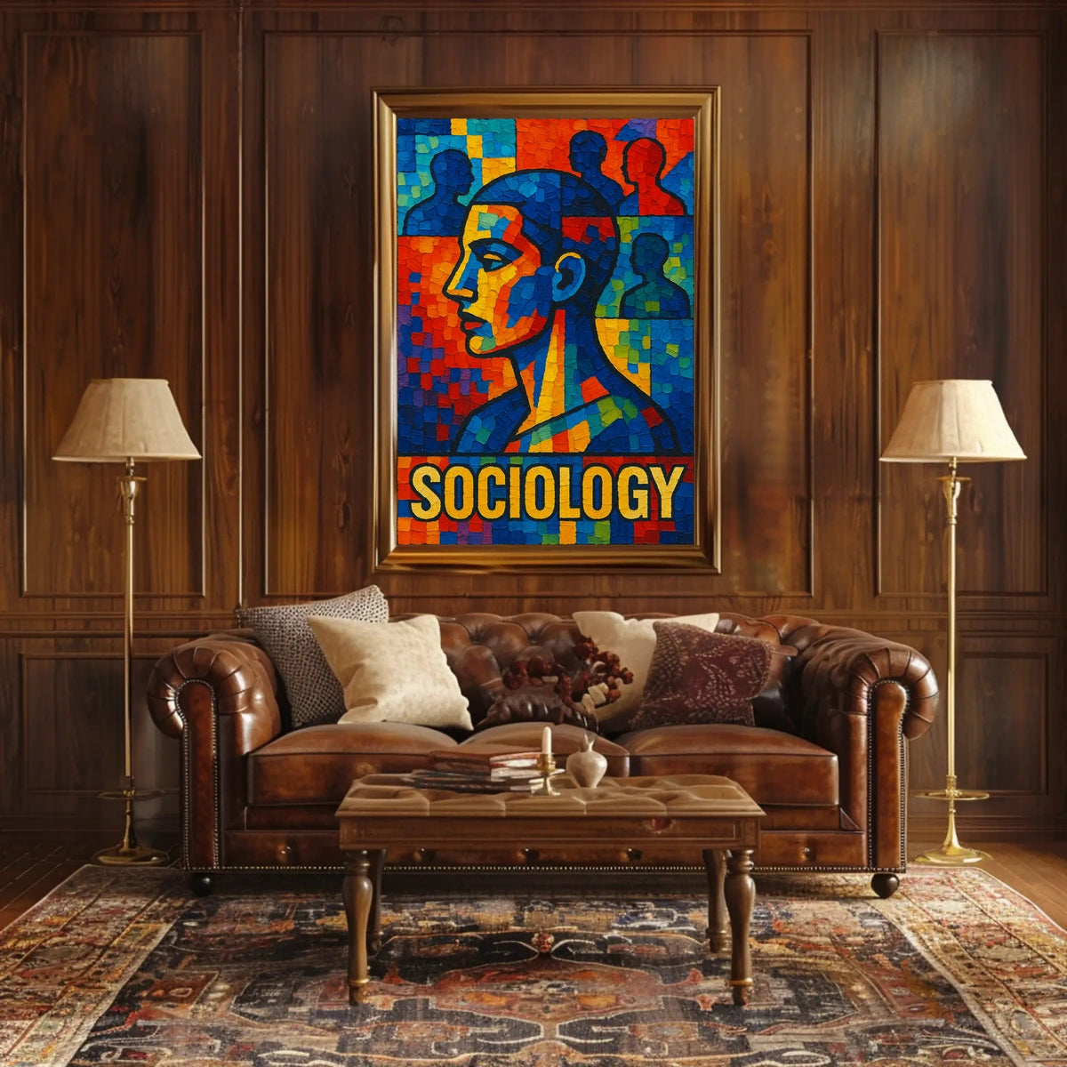Sociology in Color Poster