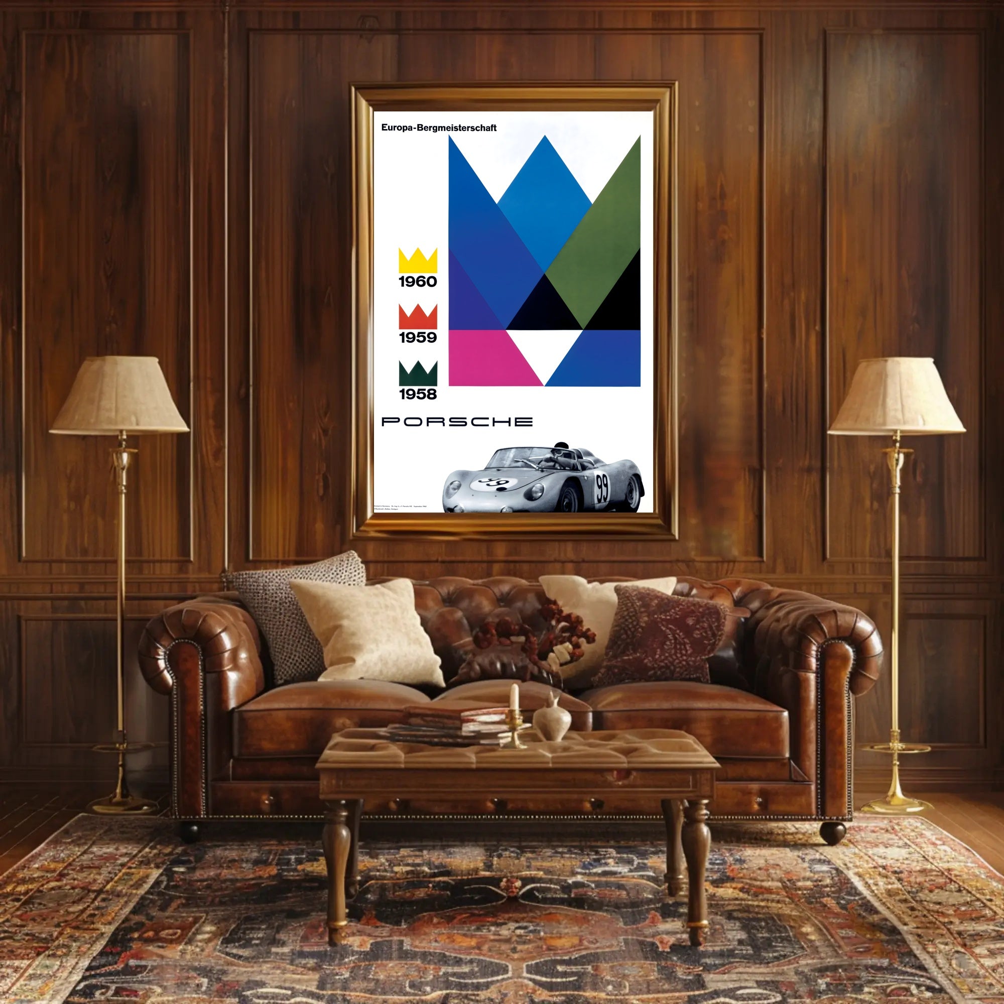 Europa-Bergmeisterschaft Poster