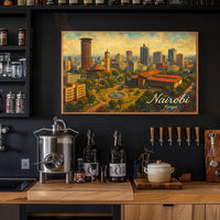Nairobi Cityscape Poster