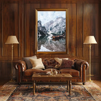 Serene Mountain Lake Poster
