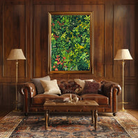 Lush Botanical Illustration Poster for Nature Lovers