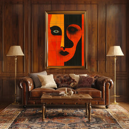 Abstract Expression Poster Modern Minimalist Wall Art