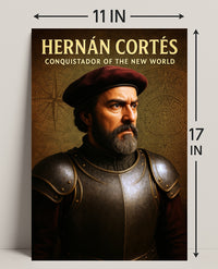 Hernán Cortés Conquistador of the New World Poster PosterGoat