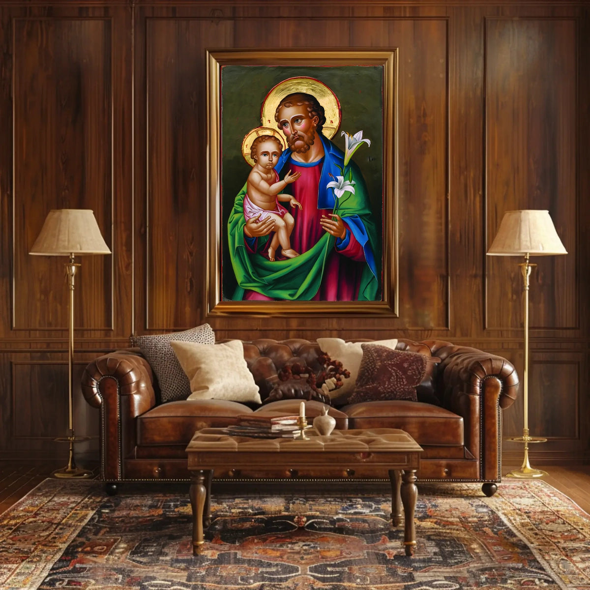 Iconic Religious Imagery Poster