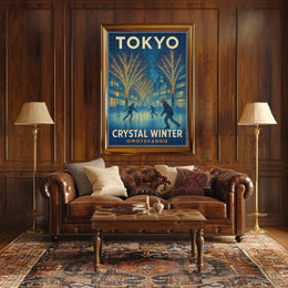 Crystal Winter In Tokyo Poster