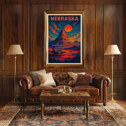Nebraska Dreamscape Poster