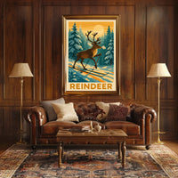 Reindeer Adventure Poster