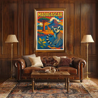 Madagascar Wildlife Adventure Poster