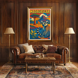 Madagascar Wildlife Adventure Poster