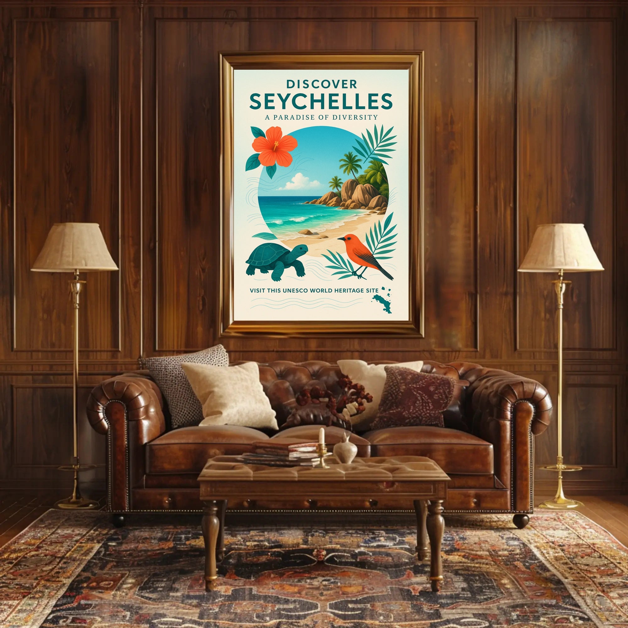 Discover Seychelles  A Paradise of Diversity Poster PosterGoat