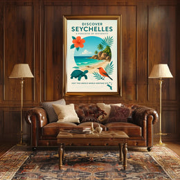 Discover Seychelles  A Paradise of Diversity Poster PosterGoat