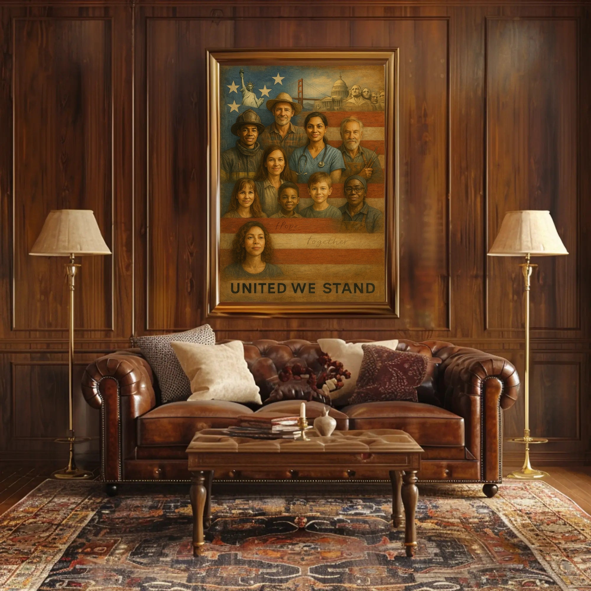 United We Stand Poster PosterGoat