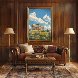 The Parthenon Timeless Beauty Poster