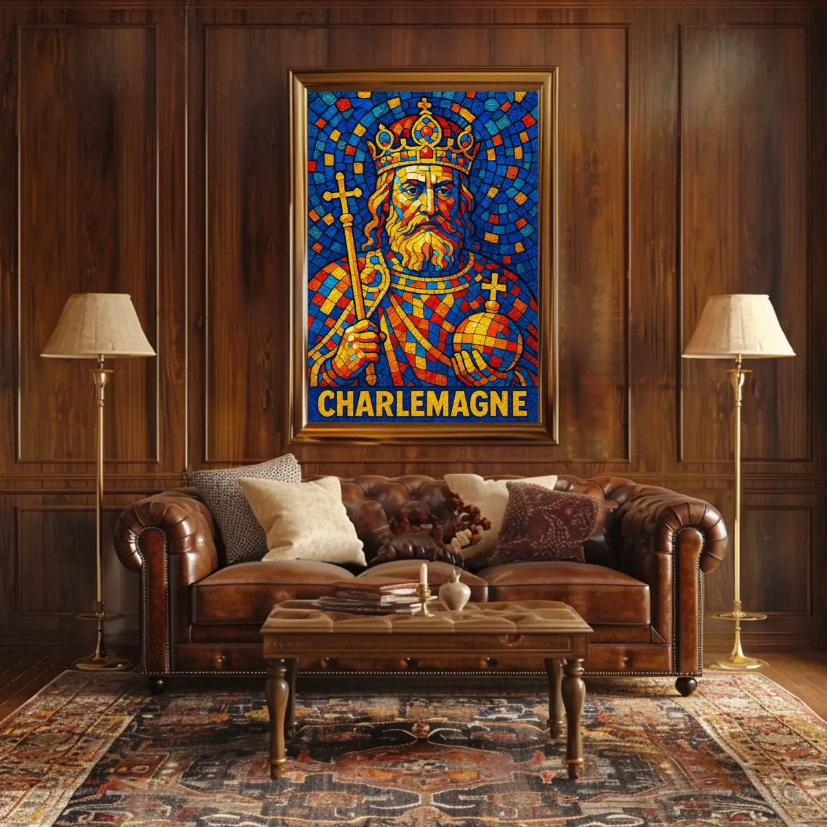Charlemagne The Great Emperor Poster