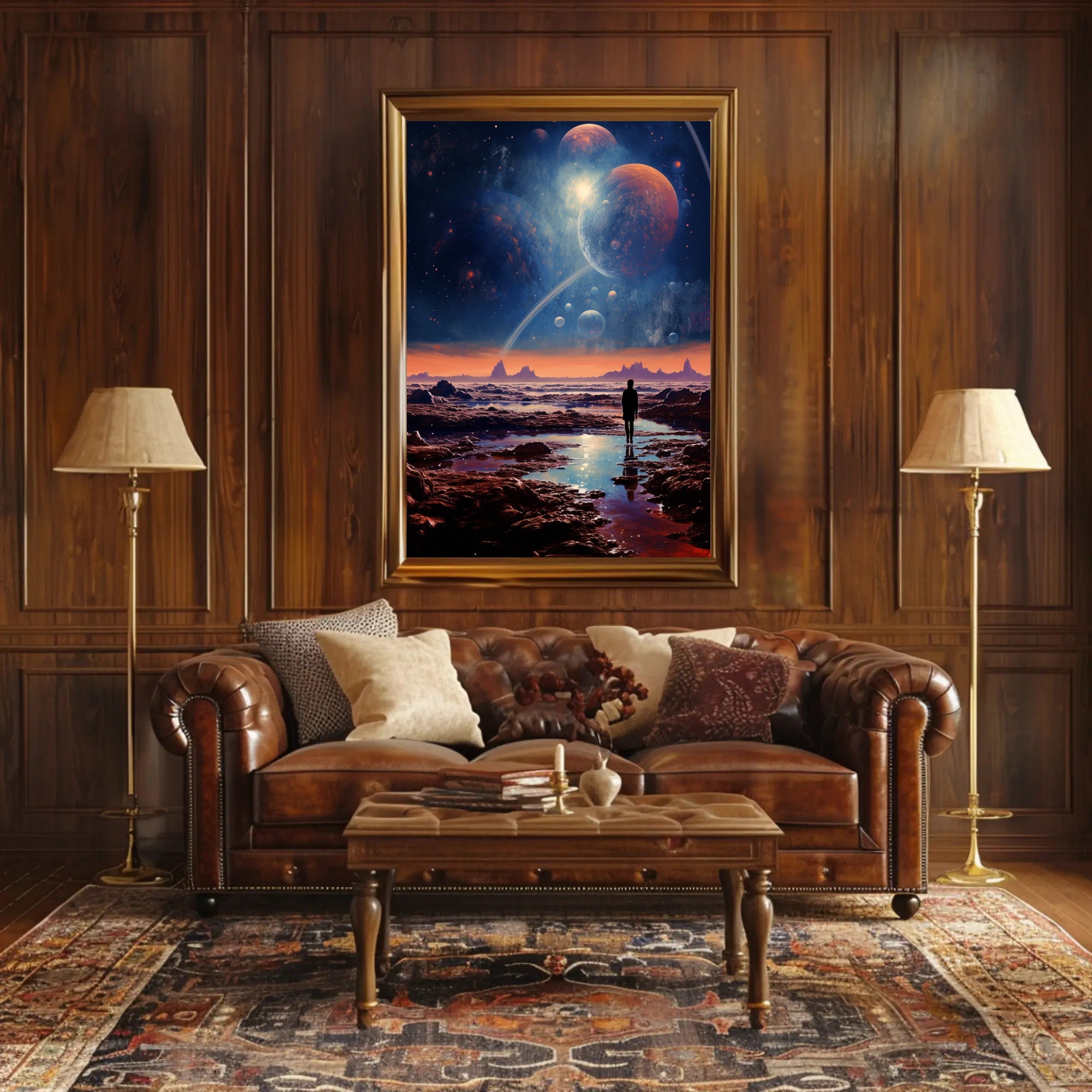 Cosmic Wanderer Poster PosterGoat