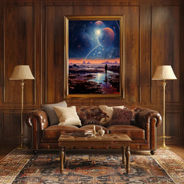 Cosmic Wanderer Poster PosterGoat