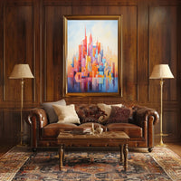 Abstract Cityscape Abstract Poster
