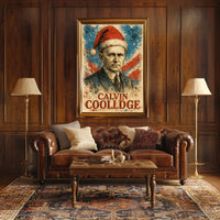 Calvin Coolidge 30th President of the United States Christmas SeriesPoster