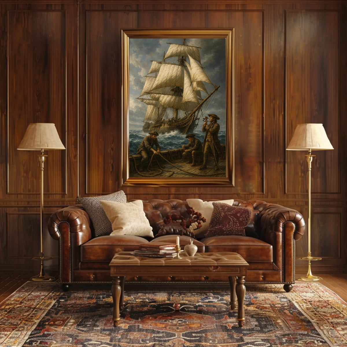 Voyage on the High Seas Poster