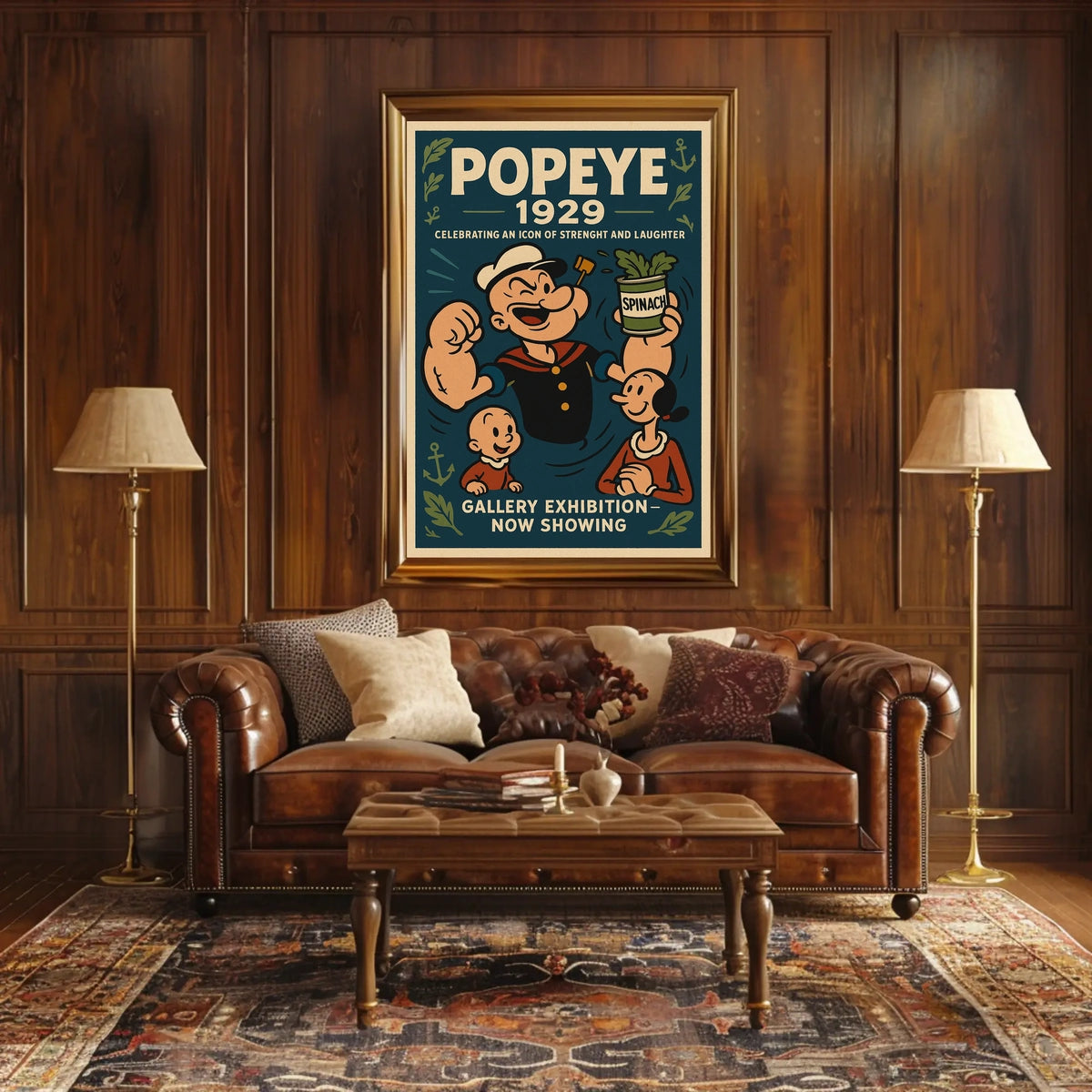 Popeye 1929 Art Poster POP-175