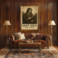 SAINT SOFIA: HOLY WISDOM Religious Art Poster