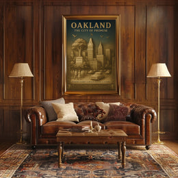 Oakland The City Of Promise Poster