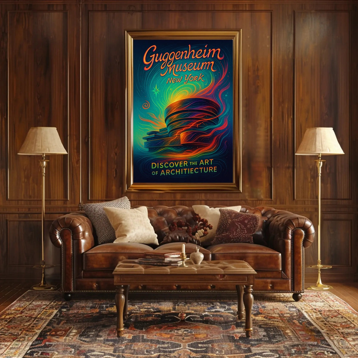 Discover the Art of Architecture Poster