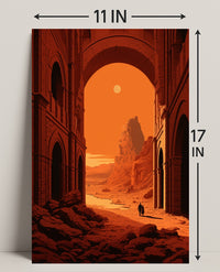 Journey Through The Arches Poster PosterGoat