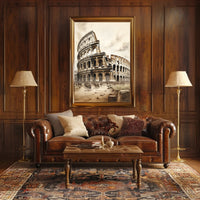 The Colosseum A Timeless Icon Poster