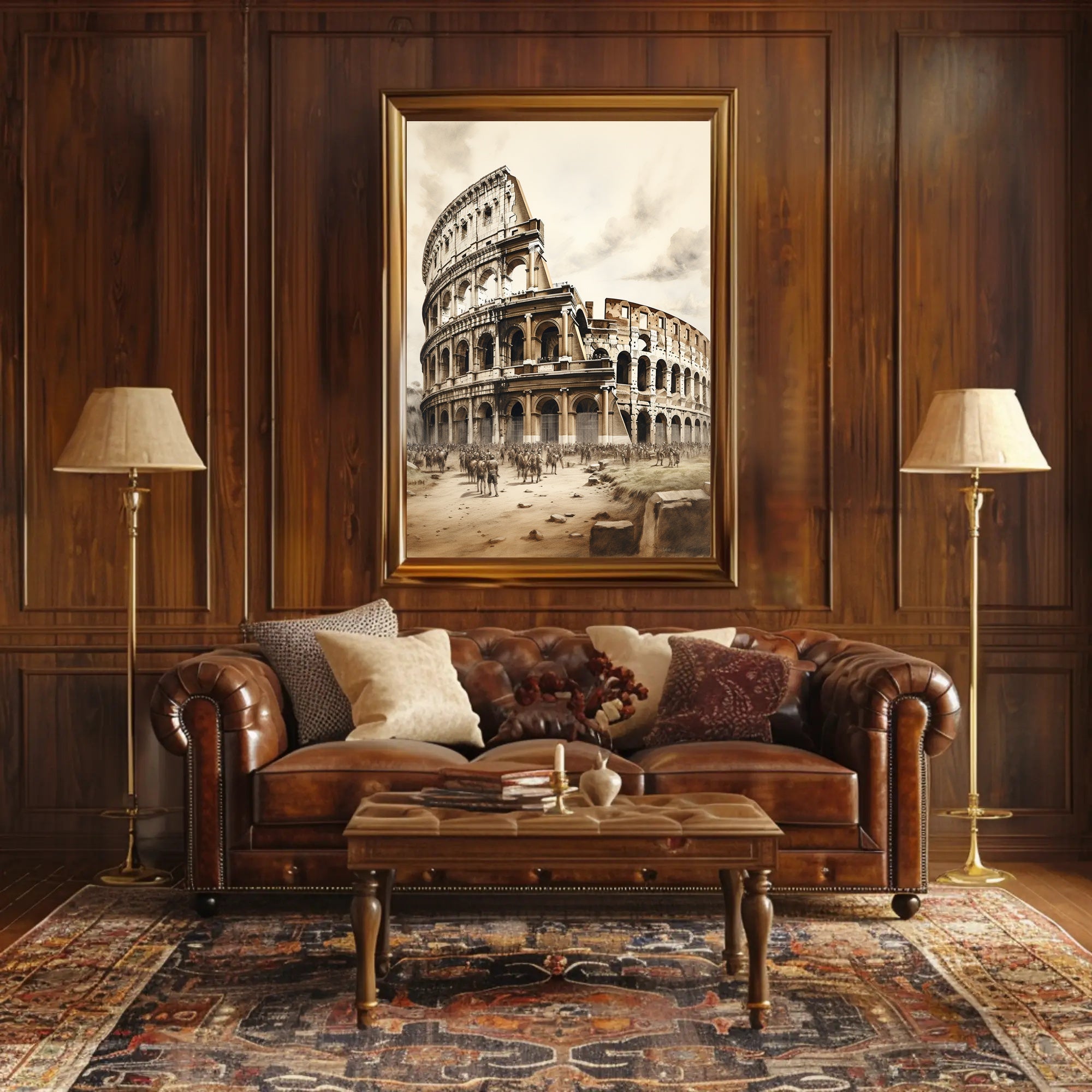 The Colosseum A Timeless Icon Poster