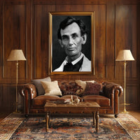 Abraham Lincoln Seated Formal Pose Poster Print PosterGoat