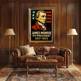 James Monroe 5Th President Poster