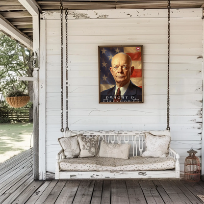 Dwight Eisenhower 34th President Of The United States Portrait