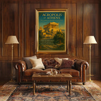 Acropolis of Athens Poster