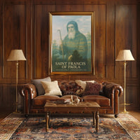 Saint Francis Of Paola Poster