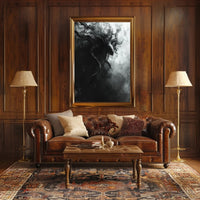 Dark Surreal Tentacle Entity Horror Art Poster PosterGoat