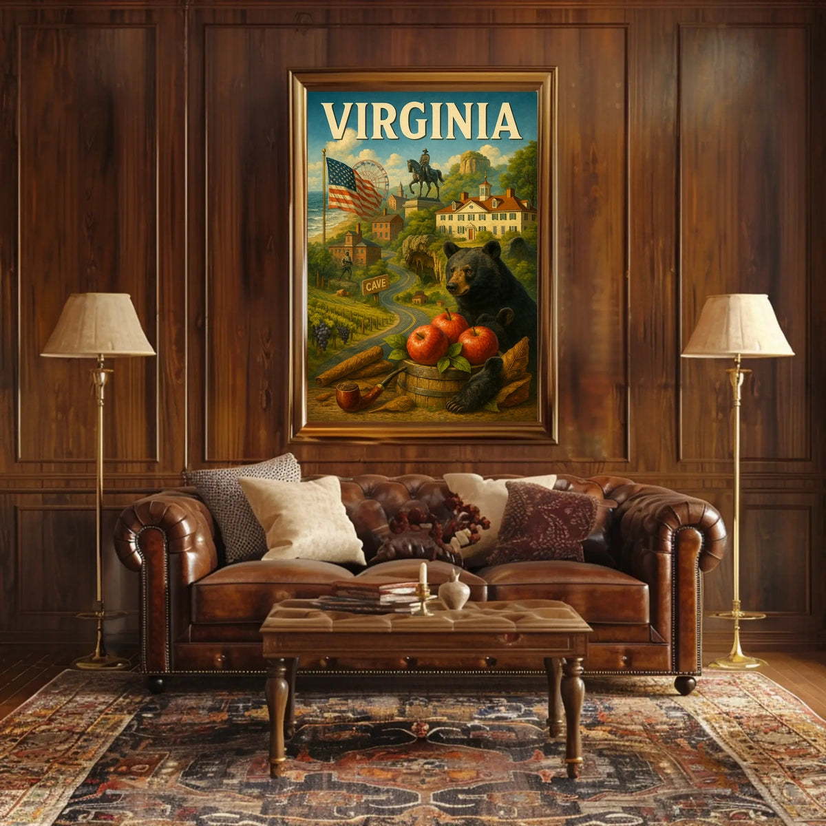 Discover Virginia Poster